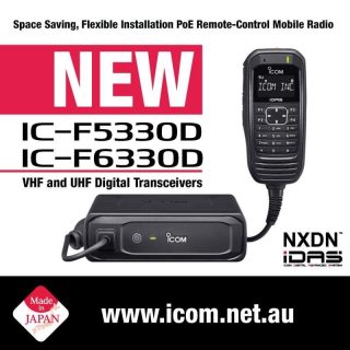 Icom IC-F6330D UHF IDAS/NXDN Radio
